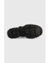 Ugg Кожени кубинки W Ashton Lace Up в бяло с платформа - Pepit.bg