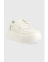 Ugg Кожени маратонки Marin Mega Lace в бяло 1133970 - Pepit.bg