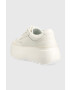 Ugg Кожени маратонки Marin Mega Lace в бяло 1133970 - Pepit.bg