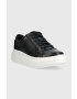 Ugg Кожени маратонки Scape Lace в черно 1130763 - Pepit.bg