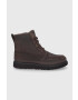 Ugg Кожени обувки Neumel Weather Moc High мъжки в кафяво - Pepit.bg