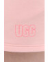 Ugg Къс панталон в розово меланж на с висока талия - Pepit.bg