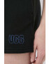 Ugg Къс панталон в черно меланж на с висока талия - Pepit.bg