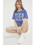 Ugg Памучна тениска в синьо - Pepit.bg