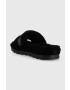 Ugg Пантофи M Fluff Up в черно - Pepit.bg