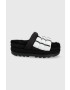 Ugg Пантофи Maxi Slide в черно - Pepit.bg