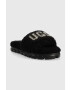 Ugg Пантофи W Cozetta Curly в черно - Pepit.bg