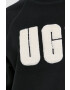 Ugg Суичър дамски в черно с апликация - Pepit.bg