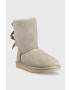 Ugg Велурени апрески W Bailey Bow Ii в сиво - Pepit.bg