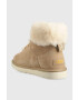 Ugg Велурени апрески W Classic Mini Alpine Lace в бежово - Pepit.bg