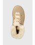 Ugg Велурени апрески W Classic Mini Alpine Lace в бежово - Pepit.bg