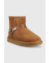 Ugg Велурени апрески W Classic Mini Chains Ii в кафяво - Pepit.bg