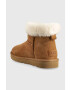 Ugg Велурени апрески W Classic Mini Heritage Fluff в кафяво - Pepit.bg
