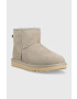 Ugg Велурени апрески W Classic Mini Ii в сиво - Pepit.bg