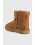 Ugg Велурени апрески W Classic Mini Slide Logo в кафяво 1134962.CHE - Pepit.bg