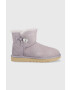 Ugg Велурени апрески W Mini Bailey Button Bling в лилаво - Pepit.bg