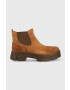 Ugg Велурени боти челси M Skyview Chelsea в кафяво - Pepit.bg