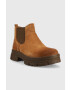 Ugg Велурени боти челси M Skyview Chelsea в кафяво - Pepit.bg