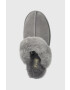 Ugg Велурени чехли W Scuffette Ii в сиво - Pepit.bg
