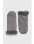 Ugg Велурени ръкавици в сиво - Pepit.bg