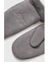 Ugg Велурени ръкавици в сиво - Pepit.bg