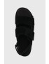 Ugg Велурени сандали Goldenstar в черно с платформа 1141493 - Pepit.bg