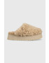 Ugg Вълнени пантофи Maxi Curly Platform - Pepit.bg