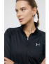 Under Armour Блуза с дълги ръкави 1320126 дамска в черно с поло - Pepit.bg