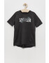 Under Armour Детска тениска 1361777 в черно с принт - Pepit.bg