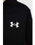 Under Armour Детски суичър в черно с изчистен дизайн - Pepit.bg
