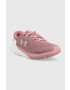 Under Armour Обувки за бягане Charged Rogue 3 Knit в розово - Pepit.bg
