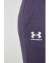 Under Armour Панталони в лилаво меланж на - Pepit.bg