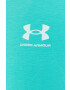 Under Armour Суичър 1369853 в зелено с принт - Pepit.bg