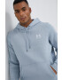 Under Armour Суичър в черно с качулка с принт - Pepit.bg