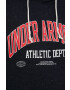 Under Armour Суичър 1370354 мъжка в черно с принт - Pepit.bg