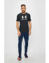 Under Armour Тениска 1329590 в черно с принт - Pepit.bg