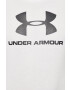 Under Armour Тениска 1329590 в бяло с принт - Pepit.bg