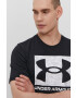 Under Armour Тениска 1361673 мъжка в черно с принт - Pepit.bg