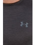 Under Armour Тениска 1361426 мъжка в черно с изчистен дизайн - Pepit.bg