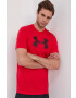Under Armour Тениска 1329583 мъжка в червено с принт - Pepit.bg