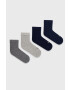United Colors of Benetton Детски чорапи (4 чифта) в сиво - Pepit.bg