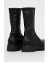 Vagabond Shoemakers Боти Cosmo 2.0 дамски в черно с платформа - Pepit.bg