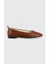 Vagabond Shoemakers Кожени балеринки Delia в кафяво - Pepit.bg