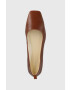 Vagabond Shoemakers Кожени балеринки Delia в кафяво - Pepit.bg