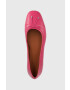 Vagabond Shoemakers Кожени балеринки JOLIN в розово - Pepit.bg