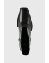 Vagabond Shoemakers Кожени боти Alina в черно с висок ток - Pepit.bg