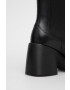 Vagabond Shoemakers Кожени боти челси дамски в черно с висок ток - Pepit.bg