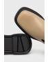 Vagabond Shoemakers Кожени боти челси Carla дамски в бежово с платформа - Pepit.bg