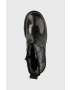 Vagabond Shoemakers Кожени боти челси Cosmo в черно с платформа с изолация - Pepit.bg