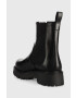 Vagabond Shoemakers Кожени боти челси Cosmo 2.0 в черно с платформа - Pepit.bg